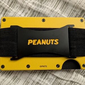 Ridge x Peanuts Wallet w/ Cash Strap, RFID Blocking